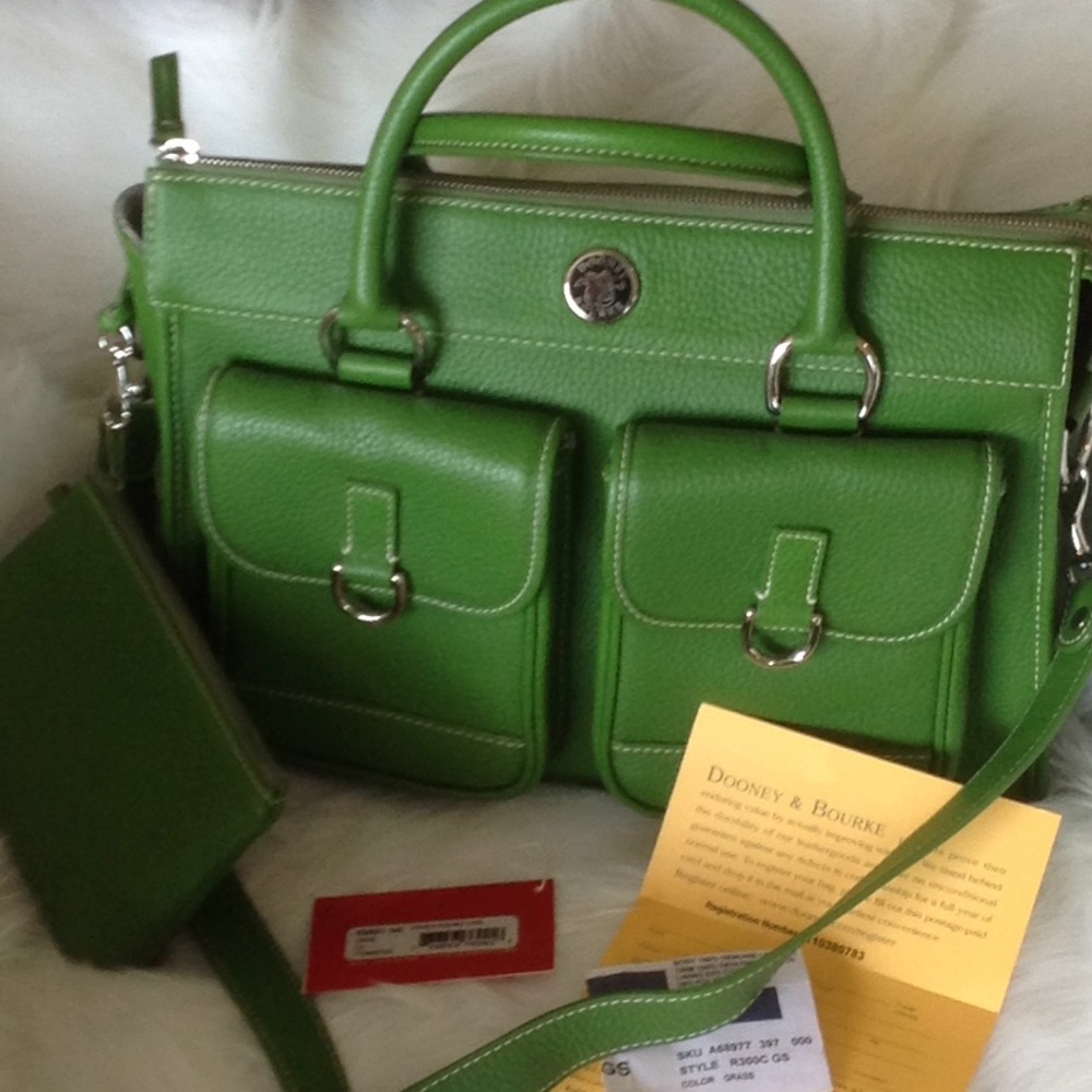 Dooney&Bourke Grass handbag with tags. Vintage